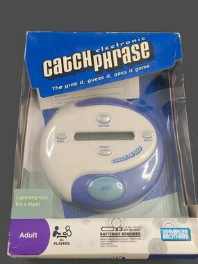 [OPEN BOX] Sealed Catch Phrase Electronic Handheld Party Trivia Game Adults 2009